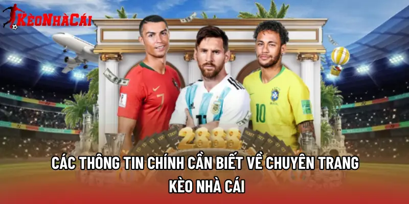 Các thông tin chính cần biết về chuyên trang Kèo Nhà Cái