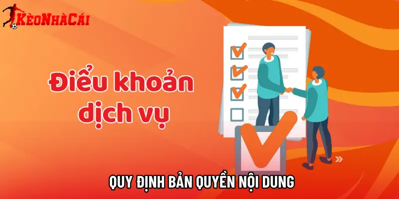 Quy định bản quyền nội dung